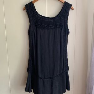 Black Free People Tunic